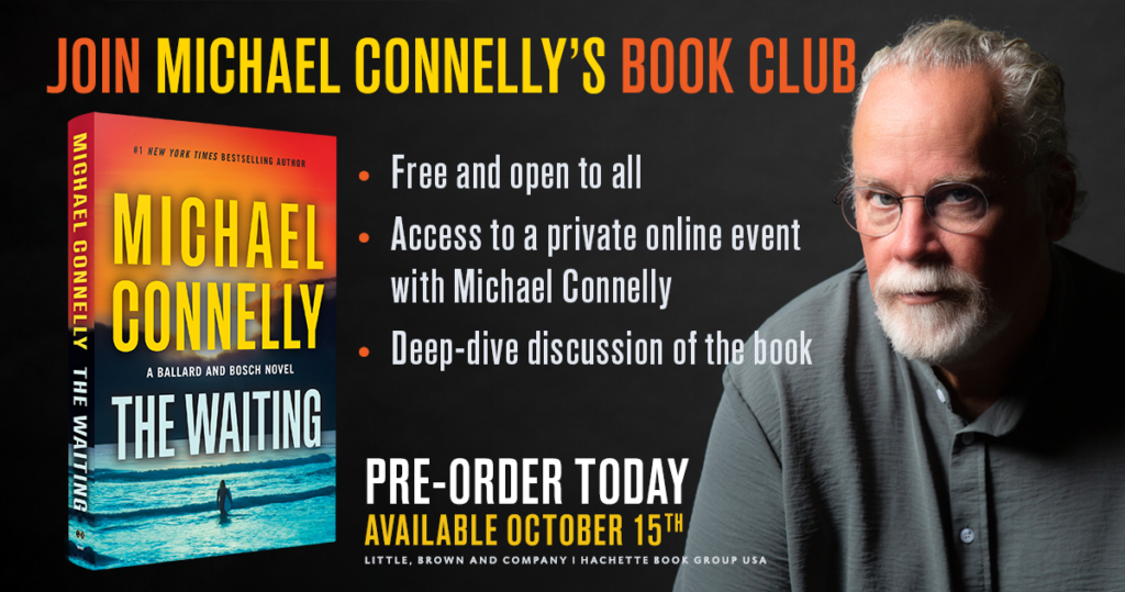 Join the Michael Connelly Book Club